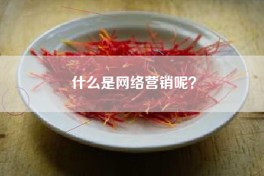 什么是网络营销呢？