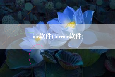 air软件(4drcair软件)