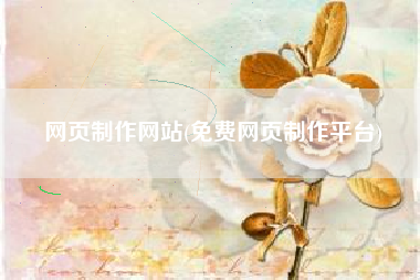 网页制作网站(免费网页制作平台)