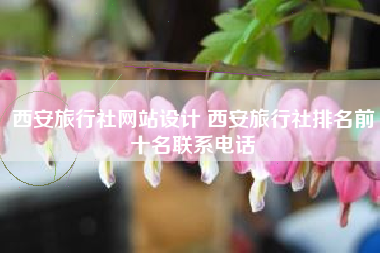 西安旅行社网站设计 西安旅行社排名前十名联系电话