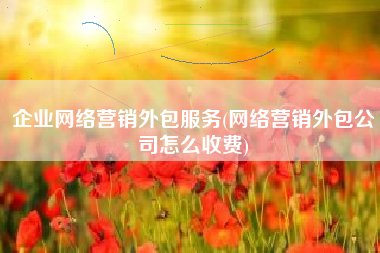 企业网络营销外包服务(网络营销外包公司怎么收费)