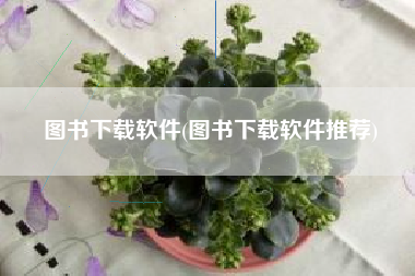 图书下载软件(图书下载软件推荐)