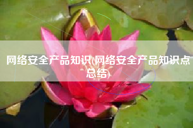 网络安全产品知识(网络安全产品知识点总结)