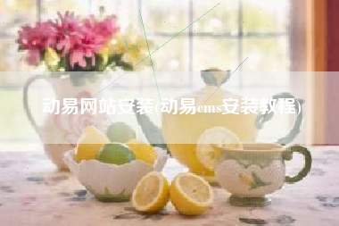 动易网站安装(动易cms安装教程)