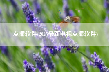 点播软件(2025最新电视点播软件)