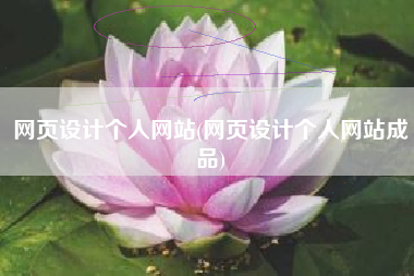 网页设计个人网站(网页设计个人网站成品)