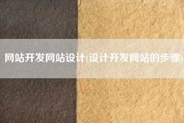 网站开发网站设计(设计开发网站的步骤)