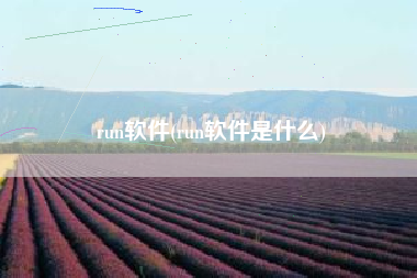 run软件(run软件是什么)