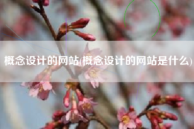 概念设计的网站(概念设计的网站是什么)