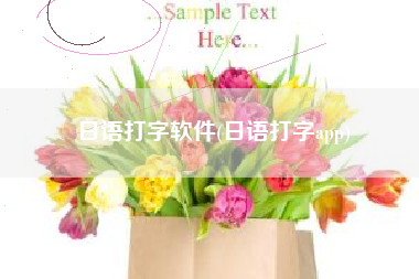 日语打字软件(日语打字app)