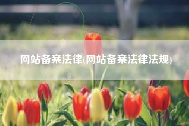 网站备案法律(网站备案法律法规)