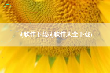 dj软件下载(dj软件大全下载)