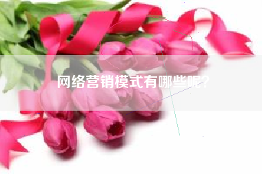 网络营销模式有哪些呢？