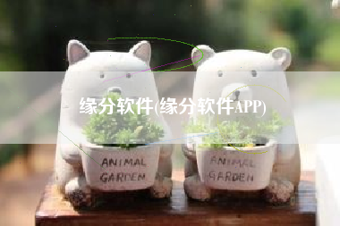 缘分软件(缘分软件APP)