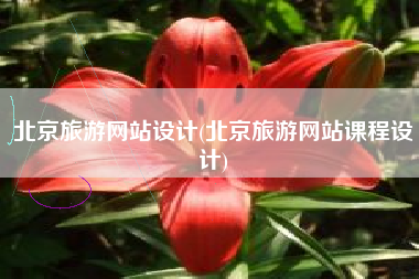 北京旅游网站设计(北京旅游网站课程设计)