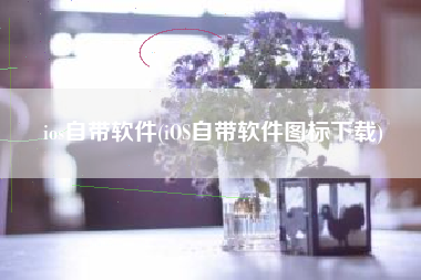 ios自带软件(iOS自带软件图标下载)