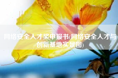 网络安全人才奖申报书(网络安全人才与创新基地实景图)