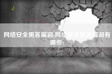 网络安全黑客漏洞(网络安全黑客漏洞有哪些)