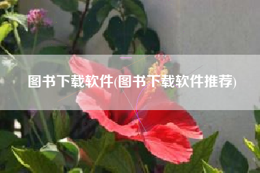 图书下载软件(图书下载软件推荐)