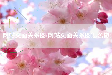 网站页面关系图(网站页面关系图怎么做)