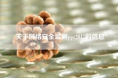 关于网络安全监测ppt2017的信息