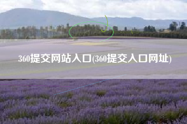 360提交网站入口(360提交入口网址)