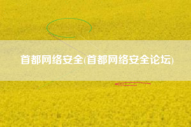首都网络安全(首都网络安全论坛)