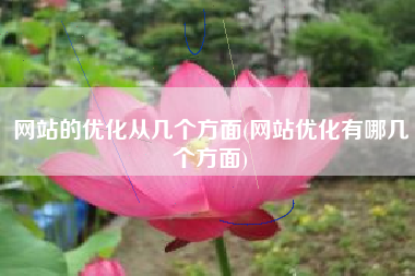 网站的优化从几个方面(网站优化有哪几个方面)