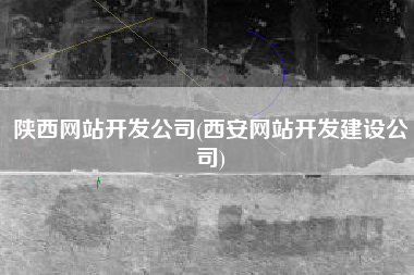 陕西网站开发公司(西安网站开发建设公司)