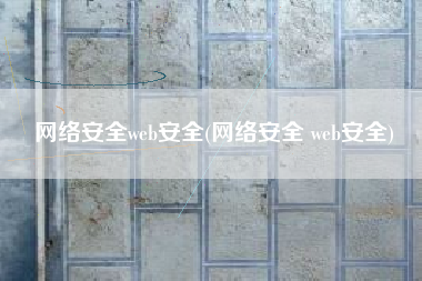网络安全web安全(网络安全 web安全)