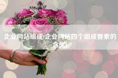 企业网站组成(企业网站四个组成要素的含义)