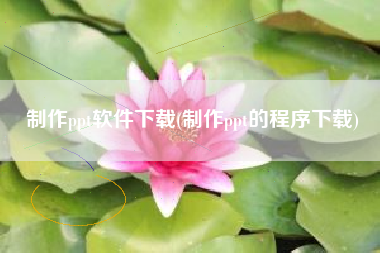 制作ppt软件下载(制作ppt的程序下载)