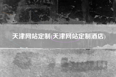 天津网站定制(天津网站定制酒店)